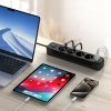 TECH-PROTECT PCL4X3 POWER STRIP LONG 2 USB & 1 TYPE-C & 4 SOCKET 200CM BLACK